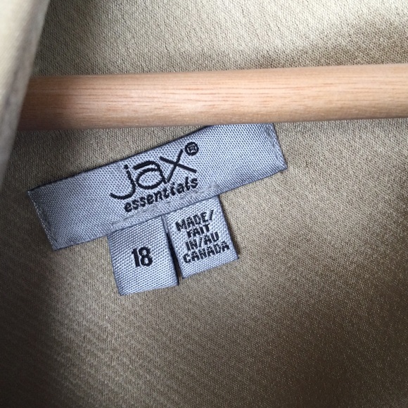 Jax Vintage Size 18 Gold Shell Tank Top Sleeveless Blouse Gold - Picture 5 of 13